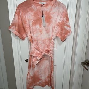 Rebecca Minkoff Marta dress - Pink tie Dye
